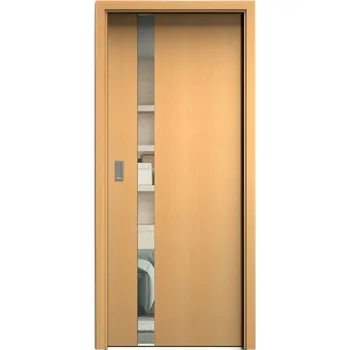 Interiérové dveře SAPELI HARMONIE KOMFORT M83 - DÝHA - POSUVNÉ DVEŘE VČ. ZÁRUBNĚ - buk Průchozí šířka (cm): 90, Průchozí výška (cm): 197, Typ skla: Čiré sklo
