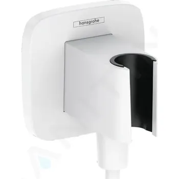 Hansgrohe 26887700 - Sprchové kolínko s držákem, matná bílá