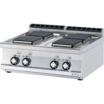 Sporák Sporák elektrický PCQT 78ET RM GASTRO, 4 čtvercové plotny