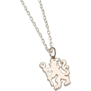 Řetízek Chelsea FC Postříbřený řetízek Chelsea FC, přívěsek znak klubu