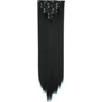 Paruka Clip in příčesek - černý - 1