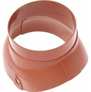 Bramac PVC nástavec odkouření turbokotle AK116 DuroVent / červený