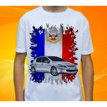 tričko Peugeot 307 XXL (triko s osobním autem )
