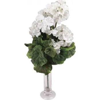 umělá květina Kytice muškát 47 cm bílá