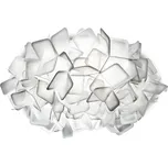 SLAMP CLICM00WHT00000000EU Clizia Opal Medium, stropní designové svítidlo, 2x12W E27, prům. 53cm