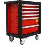 Dílenský vozík s nářadím, 263 ks, 6 přihrádek, Kraft&Dele KD361