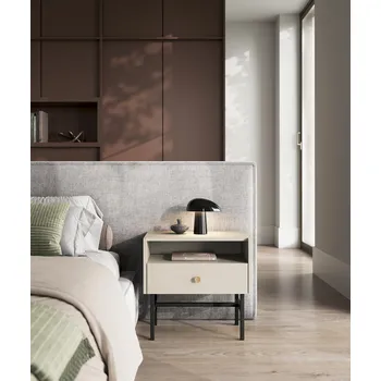 Noční stolek Nábytek PEGAS s.r.o. Noční stolek DIVA SN béžový