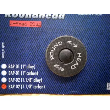 Hlavové složení Zátka BBB BAP-02 RoundHead karbon mat.