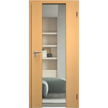 Stavební výplň SAPELI HARMONIE KOMFORT M40 - DÝHA - OTOČNÉ DVEŘE VČ. ZÁRUBNĚ - buk Průchozí šířka (cm): 90, Průchozí výška (cm): 197, Typ skla: Čiré sklo