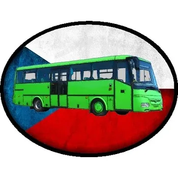 Nášivka nášivka s autobusem SOR C