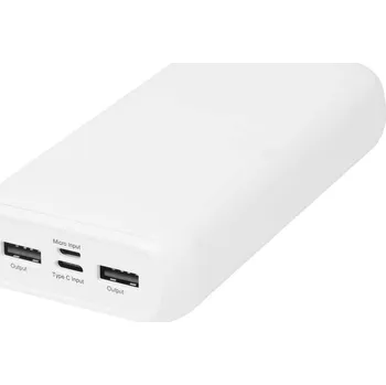 Powerbanka Powerbanka Electro z recyklovaného plastu s kapacitou 20 000 mAh