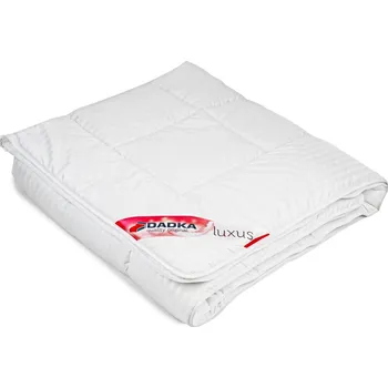 přikrývka Letní prošívaná francouzská přikrývka Dadka LUXUS z dutého vlákna, bílá, 200x220cm, 1800g