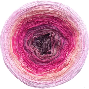 Příze Duhové klubko Cukroví Délka návinu/Hmotnost: 1000 m/200 g