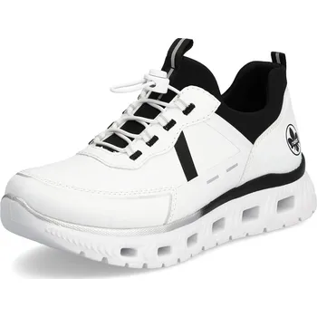 Dámské polobotky Dámská obuv Rieker DC M6062-80 s paměťovou stélkou bílá 37