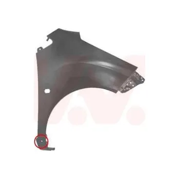 Blatník karosérie Blatník VAN WEZEL 0808656