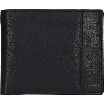 Peněženka Pánská peněženka LAGEN kožená 9114 černá BLK