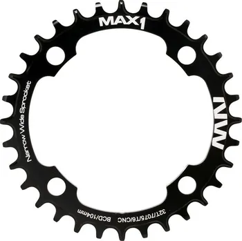 Max1 Narrow Wide BCD 104 mm černý