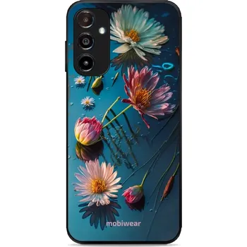 Pouzdro na mobilní telefon Lesklý kryt Mobiwear Glossy - Samsung Galaxy A14 5G / LTE - G013G Květy na hladině (Prémiové lesklé pouzdro, obal, kryt Mobiwear Glossy na mobil Samsung Galaxy A14 5G / LTE - G013G Květy na hladině, materiál Plast + TPU silikon - krytí po všech stranách,)