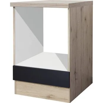 Kuchyňská skříňka na vestavnou troubu Flex Well Santo šířka 60 cm antracit