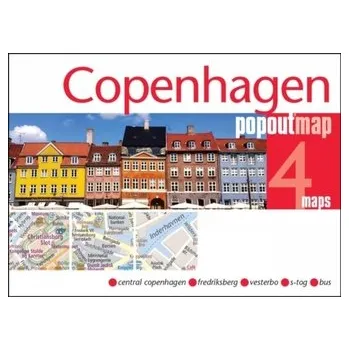 Encyklopedie Copenhagen PopOut Map [EN] (2022, Karta, Heartwood Publishing)