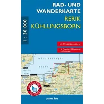 Rad- und Wanderkarte Rerik/Kühlungsborn