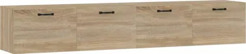 Komoda Nástěnná skříňka 2 ks 100 x 36,5 x 35 cm kompozitní dřevo