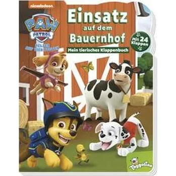 První čtění PAW Patrol: Einsatz auf dem Bauernhof - Mein tierisches Klappenbuch - Panini