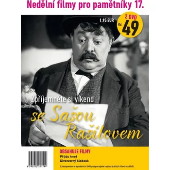 DVD film Nedělní filmy pro pamětníky 17: Saša Rašilov (1942, 1952) 2 disky, DVD