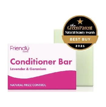 Šampon Friendly Soap přírodní kondicionér na vlasy levandule a pelargónie 90 g
