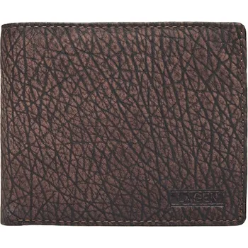 Peněženka Pánská peněženka LAGEN kožená V-76/W hnědá BRN