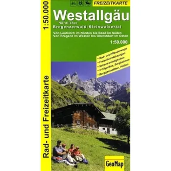GeoMap Karte Westallgäu, Nördlicher Bregenzerwald, Kleinwalsertal