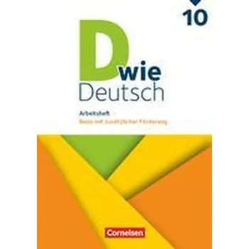 Cizí jazyk D wie Deutsch - Zu allen Ausgaben 10. Schuljahr - Arbeitsheft mit Lösungen - Scholz, Matthias Paul