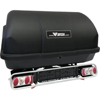 Box na tažné zařízení Box na tažné zařízení Wjenzek + nosič kol Wjenzek Alfa Plus 3