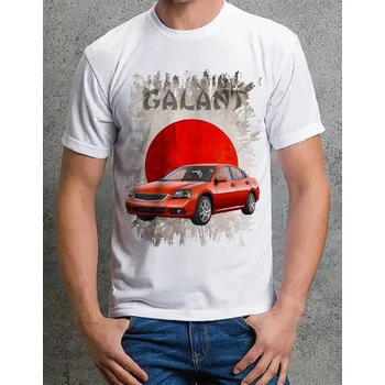 Pánské tričko tričko Mitsubishi Galant 3XL (Trička s motivy aut)