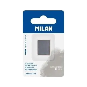 Set školních potřeb Farba akwarelowa w kostce szary MILAN