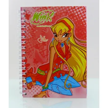 Blok Winx Malý poznámkový blok A6 - Stella 040642