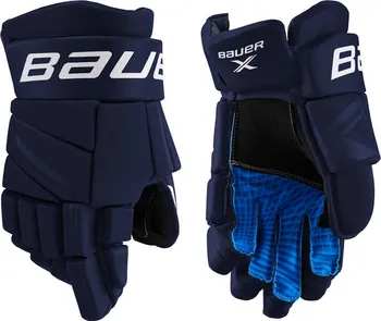 Hokejové rukavice Bauer S21 X Glove INT 1058649 BKW 12"