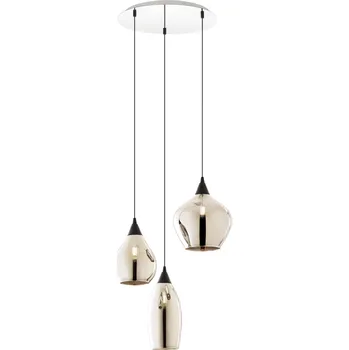 Smarter Závěsné svítidlo Tanner se třemi stínidly, ø35cm