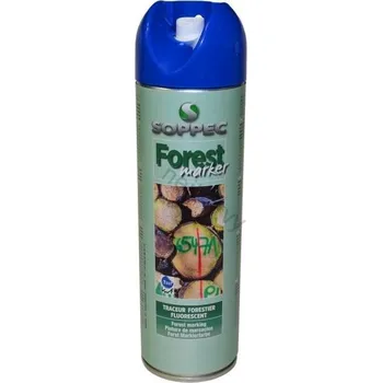 Barva ve spreji FOREST Marker FLUO modrá