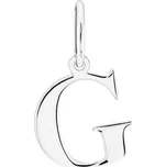 GEMMAX Zlatý přívěsek tiskací písmenko 585/0,20gr písmenko G GUPWN-43481 (GEMMAX Zlatý přívěsek tiskací písmenko 585/0,20gr písmenko G GUPWN-43481)