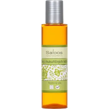 Rostlinný olej Saloos Olej z kukuřičných klíčků lisovaný za studena 125 ml