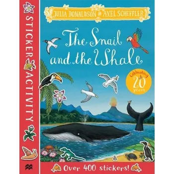 První čtění The Snail and the Whale Sticker Book - Julia Donaldson