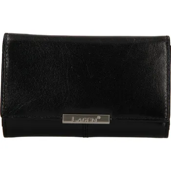 Peněženka Dámská peněženka LAGEN kožená BLC/4775 černá BLK