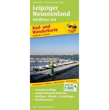PUBLICPRESS Rad- und Wanderkarte Leipziger Neuseenland, Nördlicher Teil