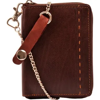 Peněženka Giglio leather kožená peněženka GF-0045 hnědá - poslední kus