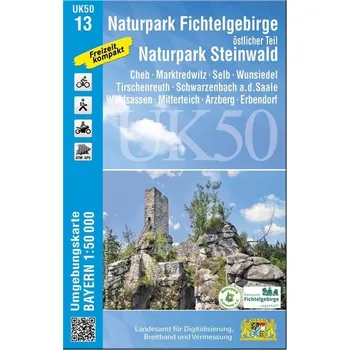 UK50-13 Naturpark Fichtelgebirge, östlicher Teil, Naturpark Steinwald - Landesamt für Denkmalpflege Hessen