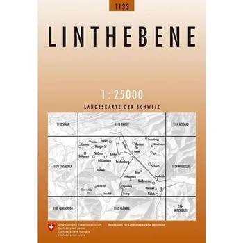 Landeskarte der Schweiz Linthebene