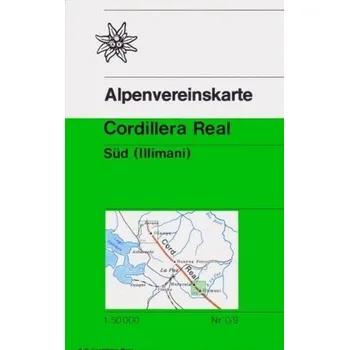 Alpenvereinskarte Cordillera Real Süd
