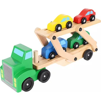 autíčko Kruzzel 22698 Tahač s návěsem a autíčky 32 cm