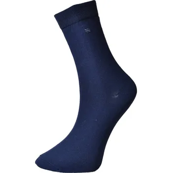 Pánské ponožky Art.10 Klasické pánské ponožky Knebl - Jemný vzor modré, velikost 46-47
